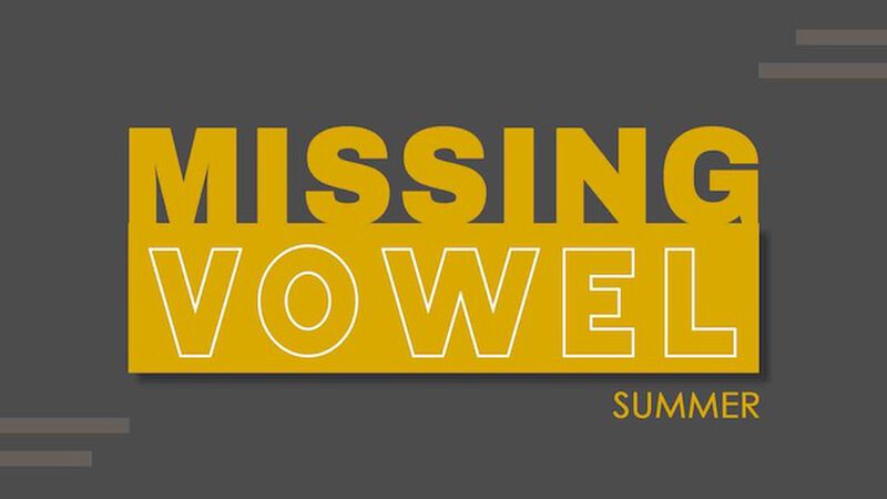 Missing Vowel: Summer